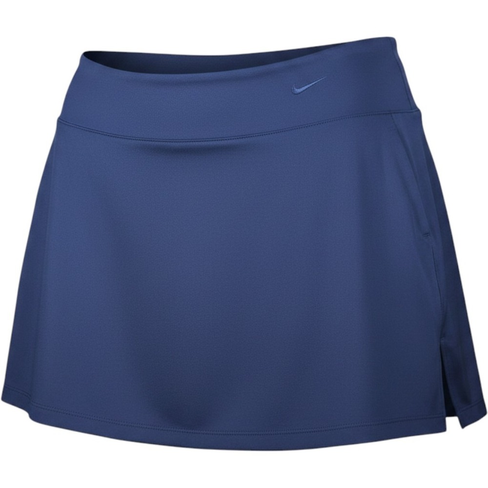 Nike Dri-FIT Womens Navy Blue Athletic Golf Tennis Skort Pockets Large Standard